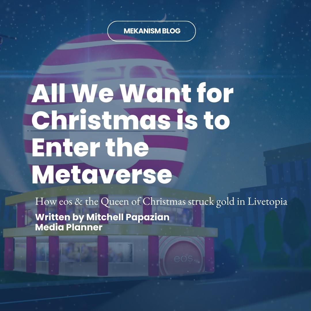 All We Want for Christmas is to Enter the Metaverse with eos